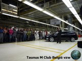 Taunus M Club in Genk bij de 14 miljoenste Ford